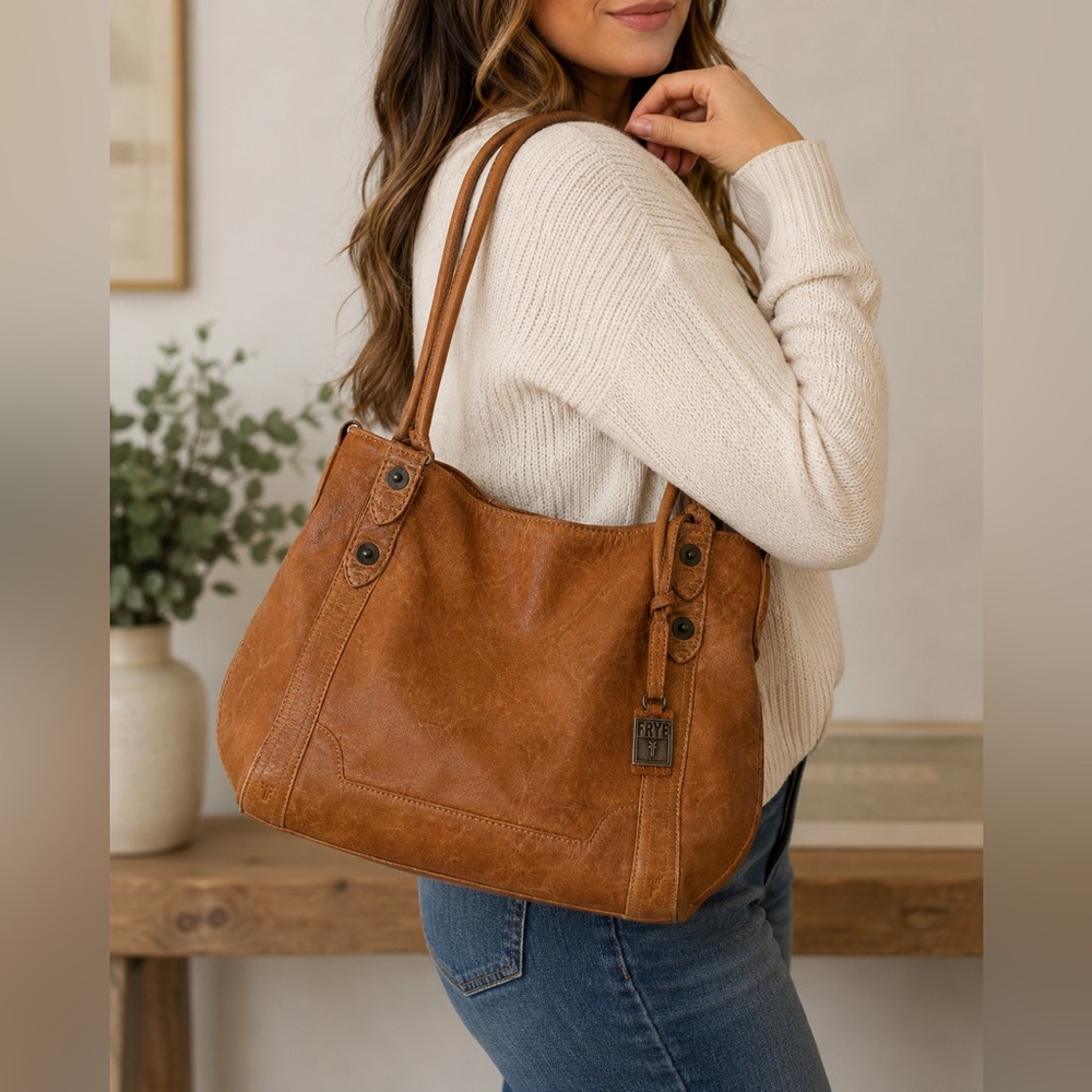 Frye Melissa Leather Shoulder Bag - Picture 2 of 5